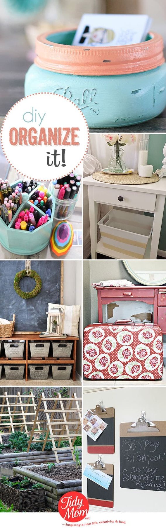 DIY Organization Ideas