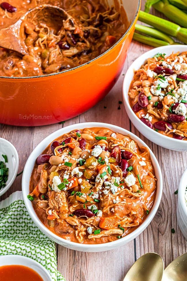 Buffalo Chicken Chili