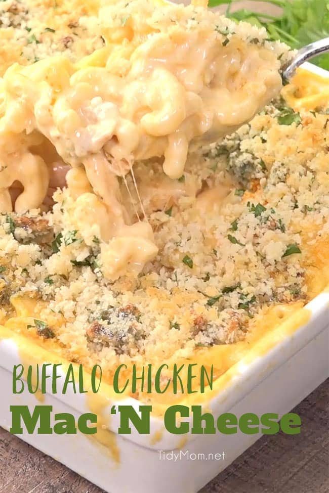 Buffalo Chicken Mac ‘n Cheese