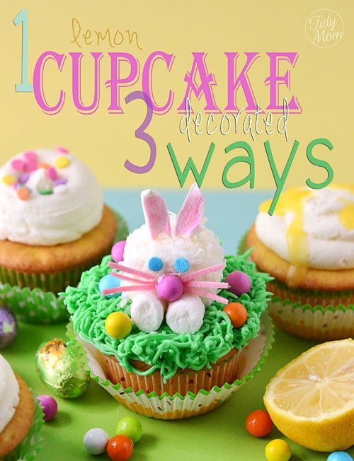 Lemon Filled Cupcakes with Lemon Buttercream