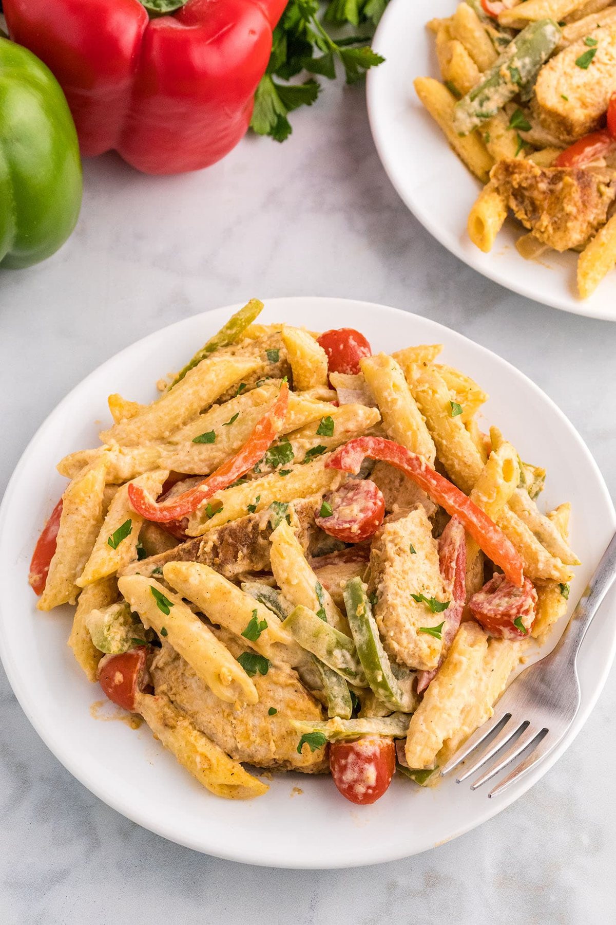 Creamy Cajun Pasta with Chicken