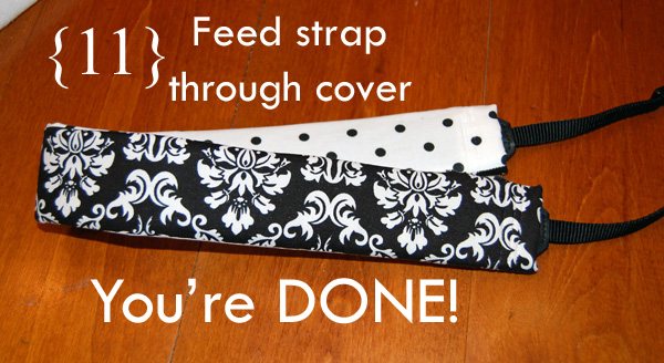 Camera strap tutorial 11