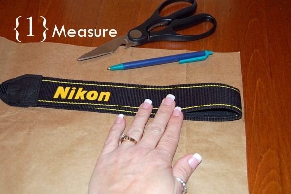 Camera strap cover tutorial