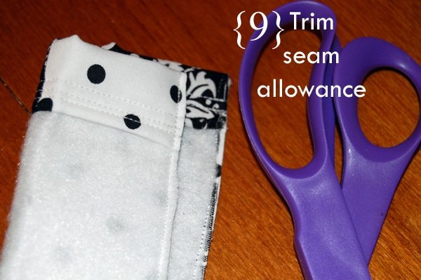 Camera strap tutorial 9