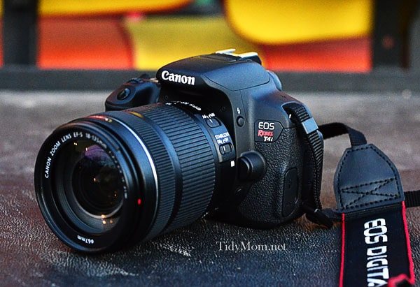 Canon EOS Rebel T4i {Giveaway-ended}