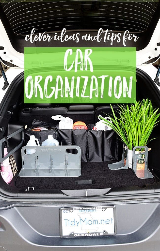 Clever Ideas and Tips for Car Organization