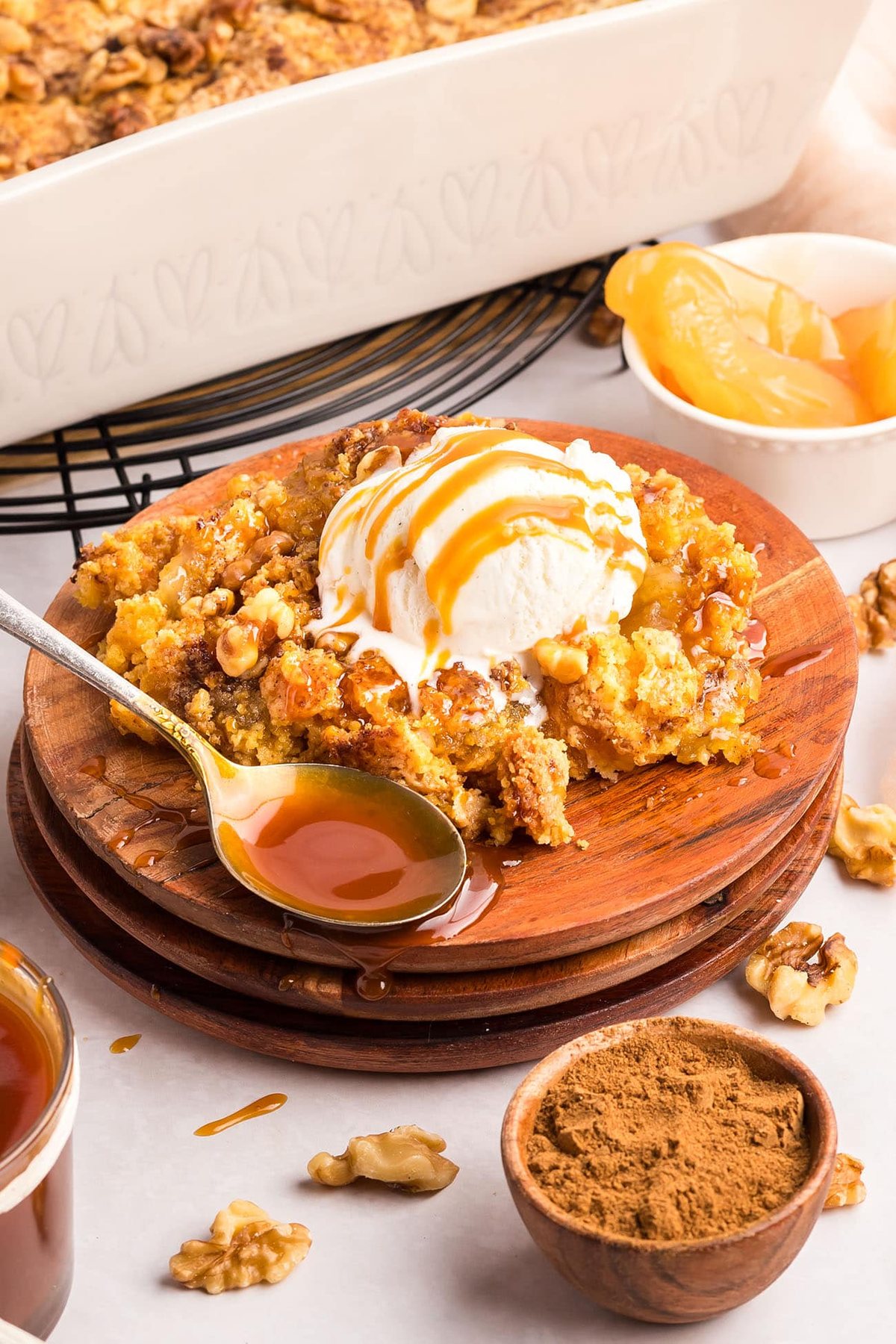 Caramel Apple Dump Cake