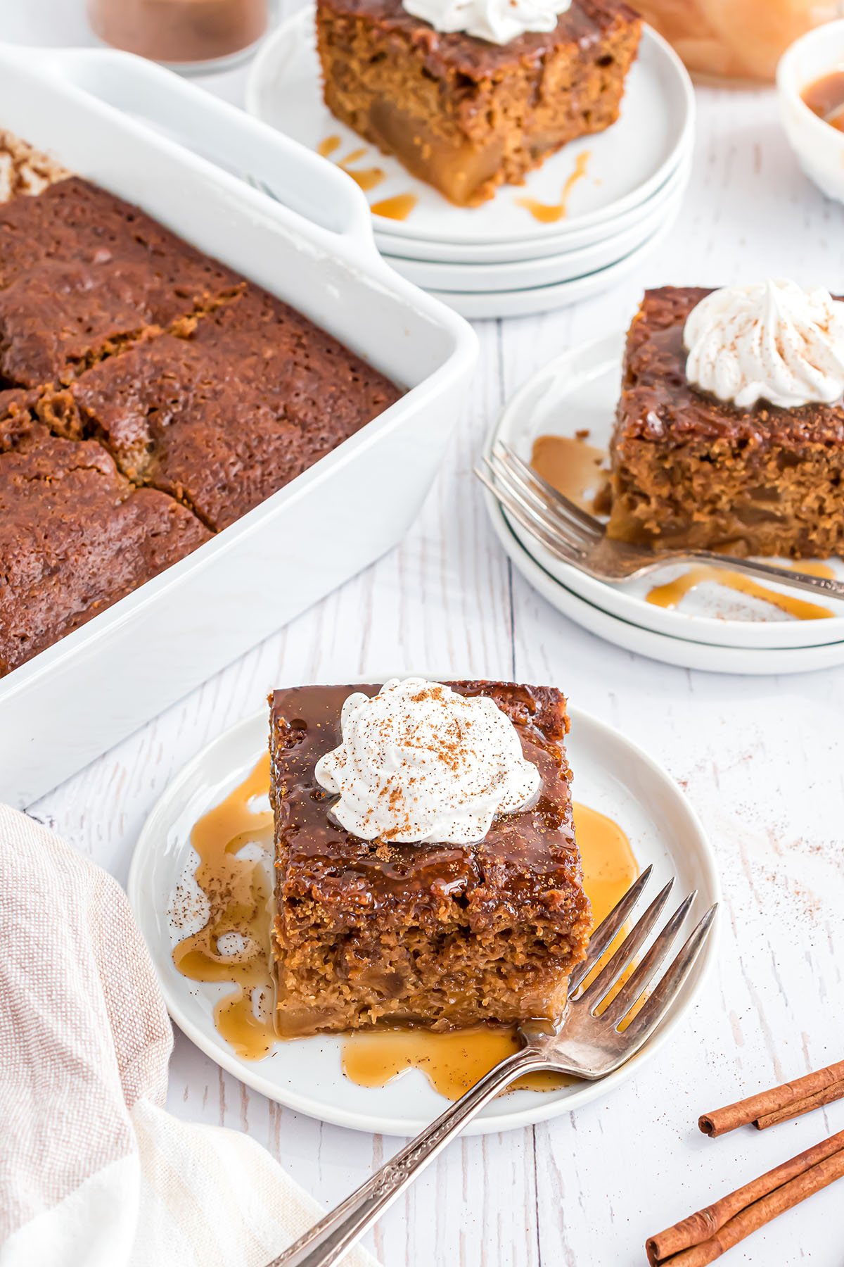 Gingerbread Apple Cake- Effortless Recipe