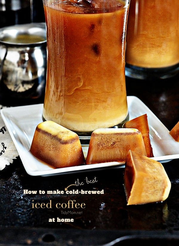 How to make Cold Brewed Coffee | Eggnog Iced Coffee recipe