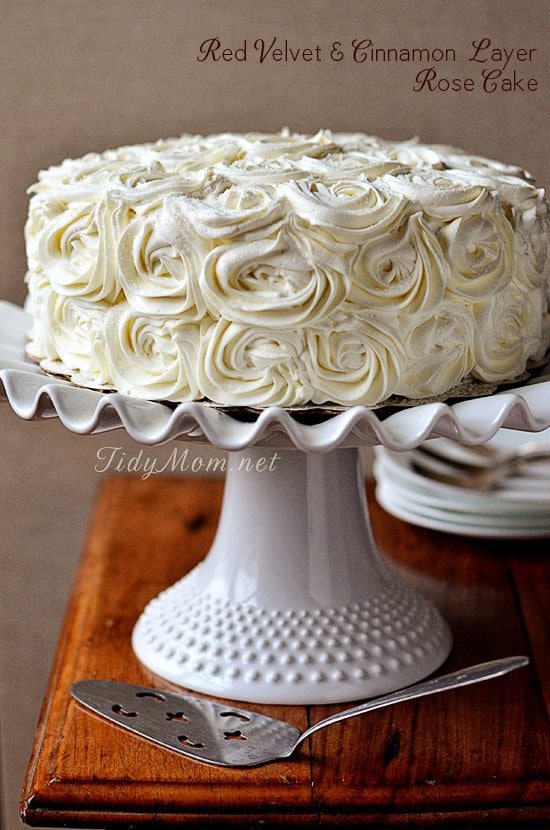 Image for Red Velvet & Cinnamon Layer Cake with Cream Cheese Frosting