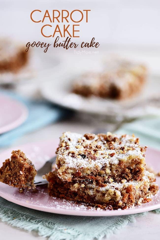Carrot Cake Twist Dessert: A Gooey Butter Cake Transformation