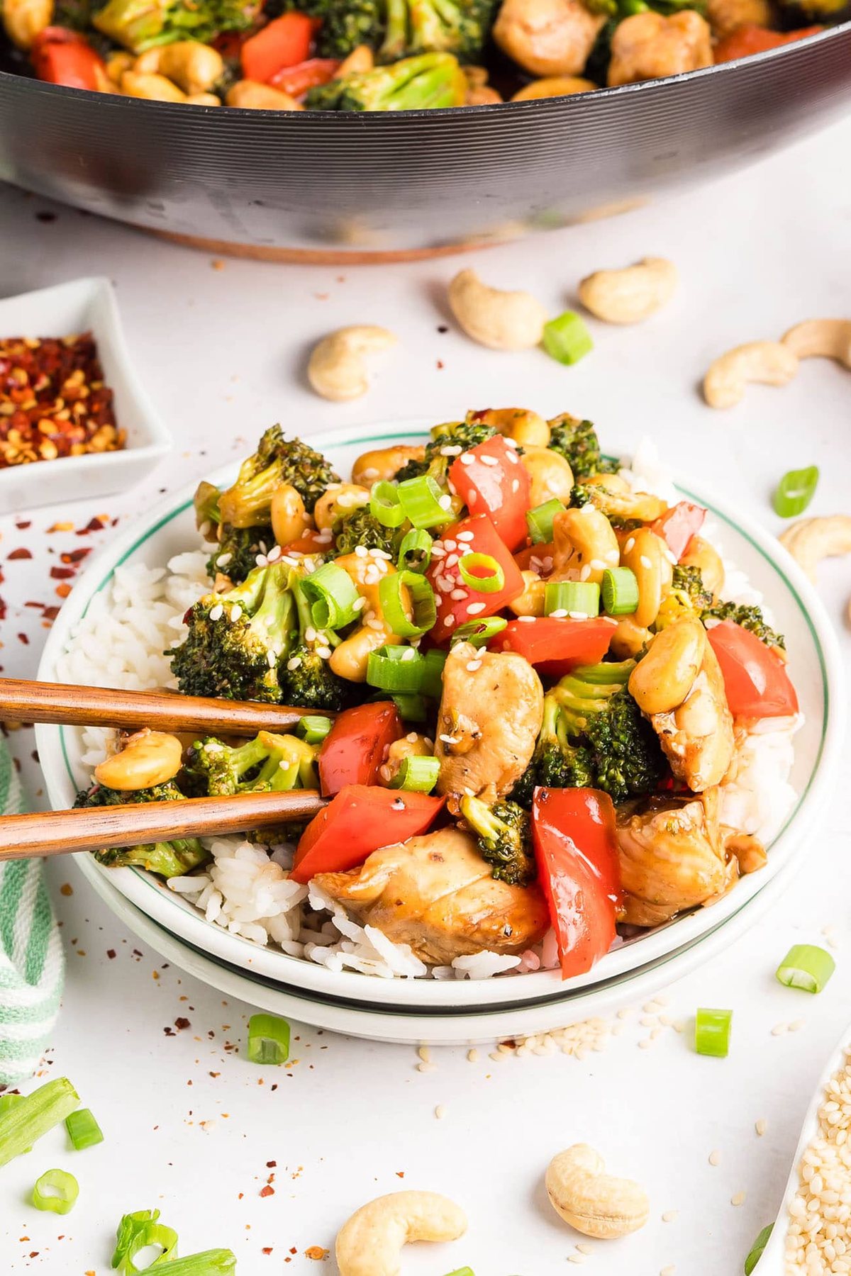 Better Than Takeout: Cashew Chicken Stir Fry