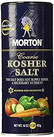 Morton Coarse Kosher Salt 16 oz. (1)