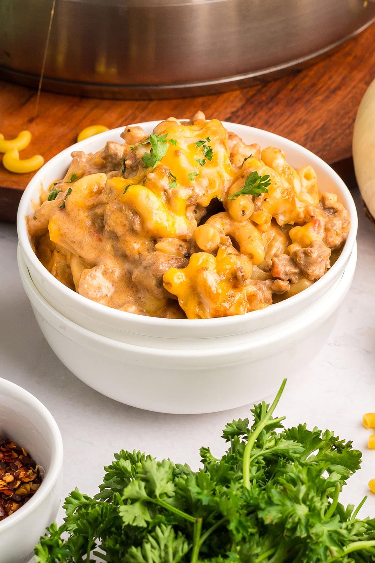 One Pot Cheeseburger Casserole