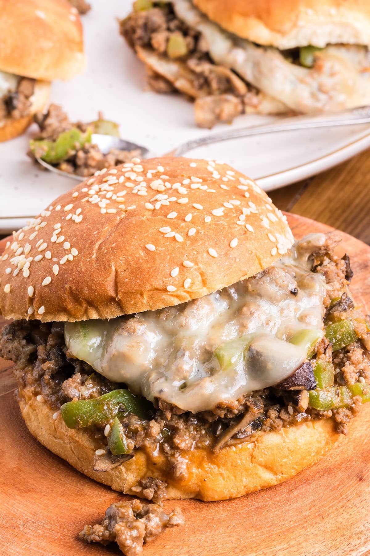 Cheesesteak Sloppy Joes, Weeknight Wonder!
