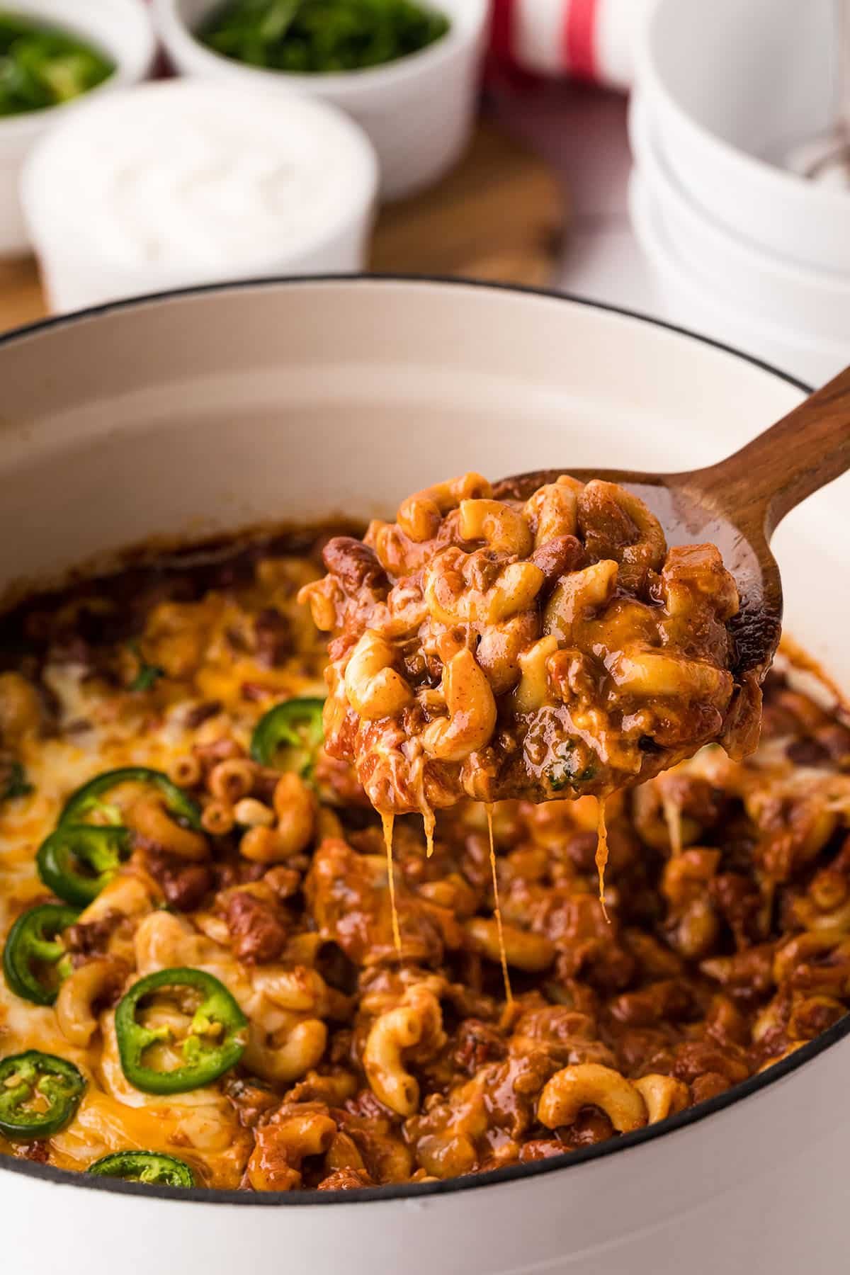 Chili Mac, Cheesy Chili And Macaroni Casserole
