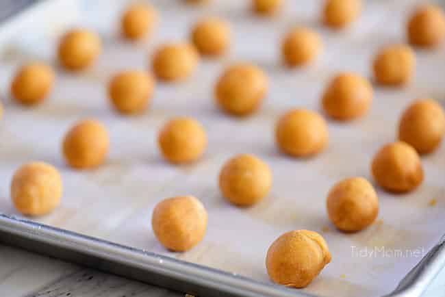 Cheesy Olive Bites oven ready