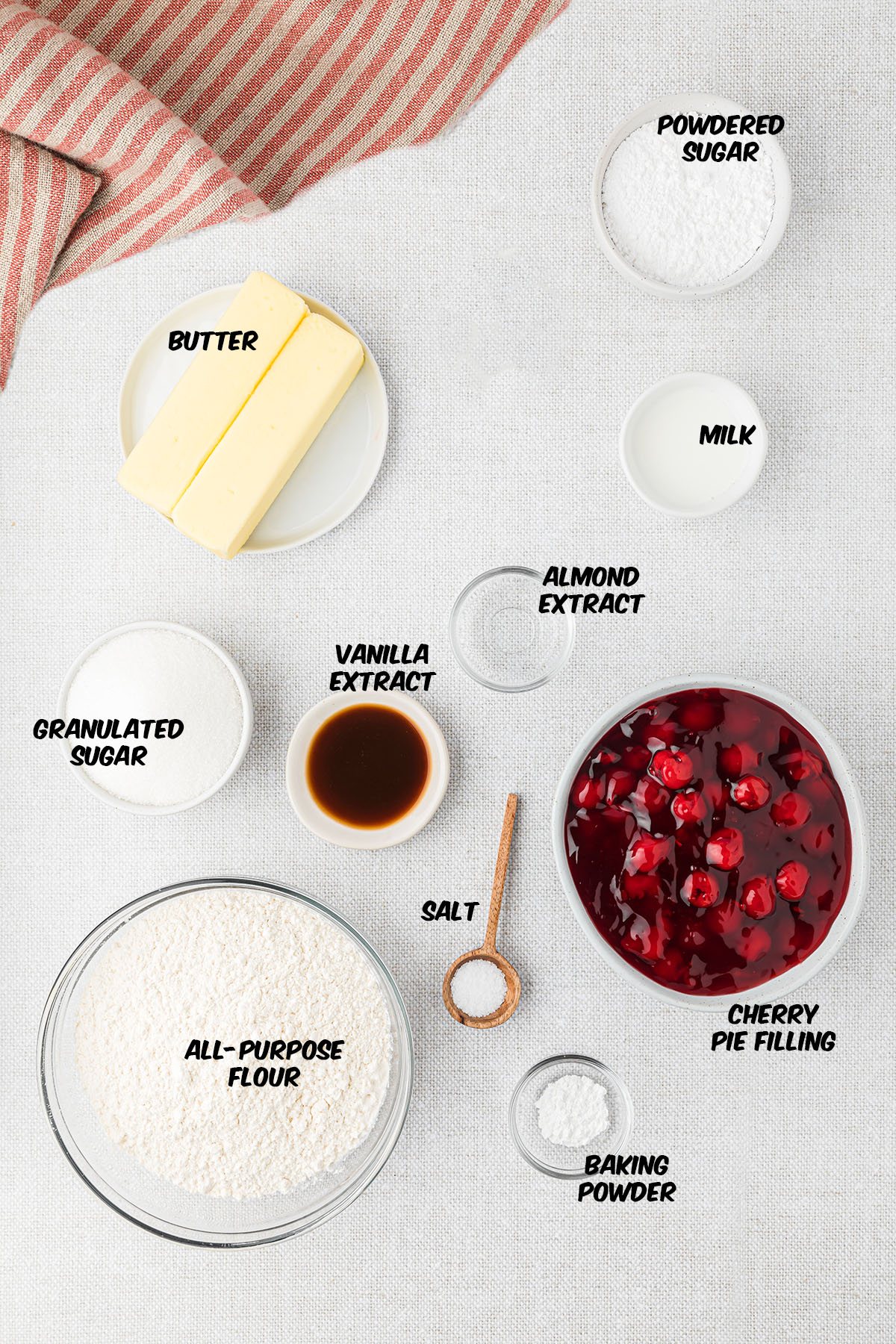 cherry pie bars ingredients