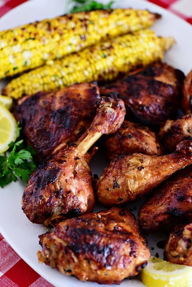 grilled chicken with easy lemon herb chicken marinade