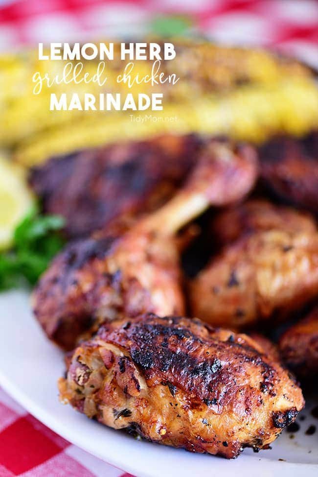 Lemon Herb Grilled Chicken Marinade