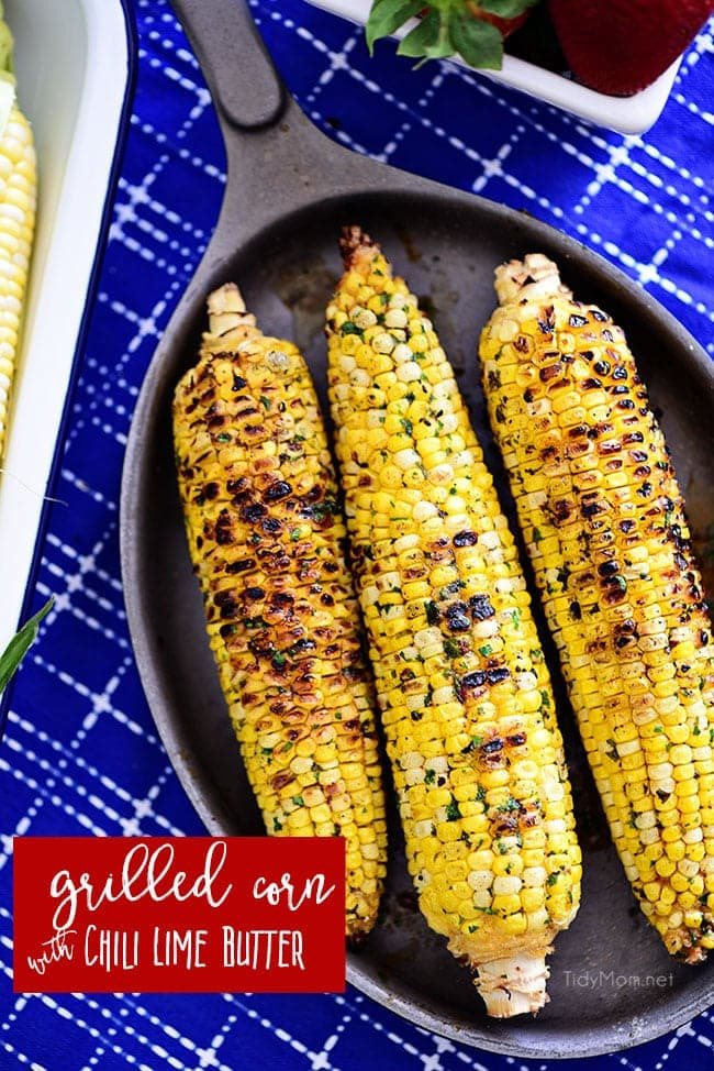 Chili Lime Corn on The Cob