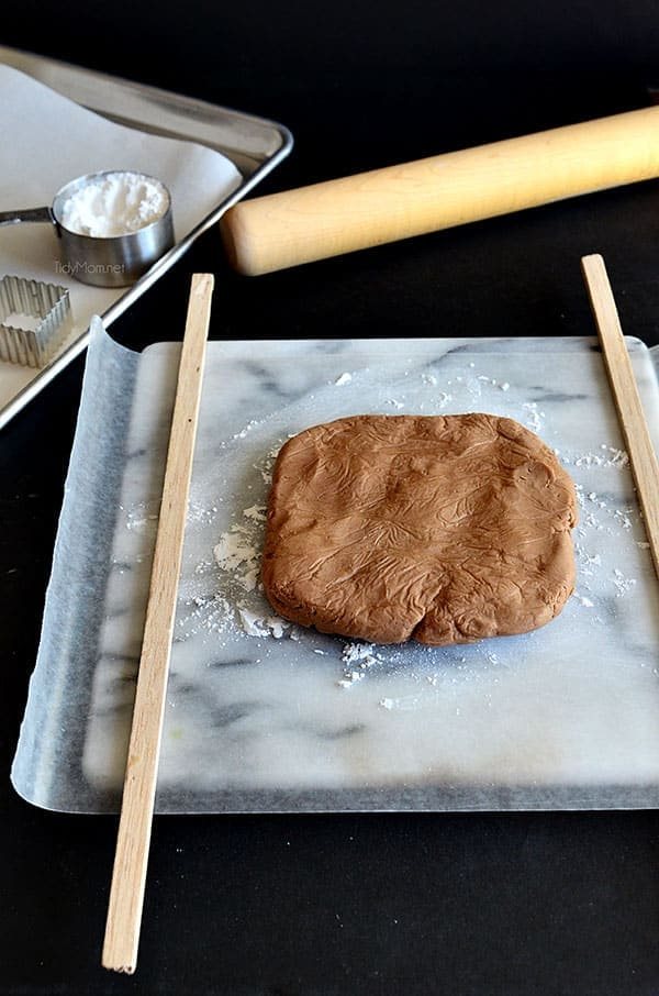 Use balsa sticks to roll out cookie dough evenly. More #cookie tips and recipe at cetcu.com