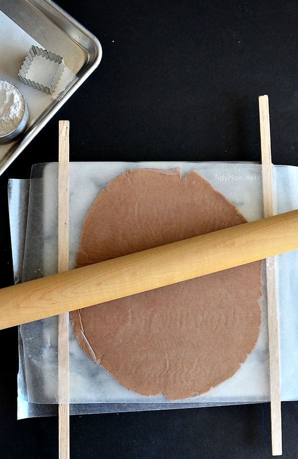 Use balsa sticks to roll out cookie dough evenly. More #cookie tips and recipe at cetcu.com