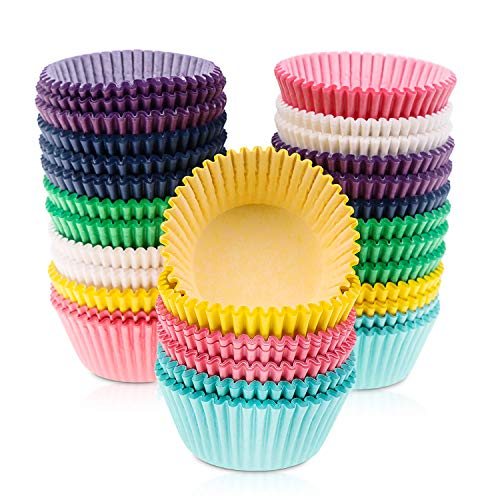 Multicolor Cupcake Liners