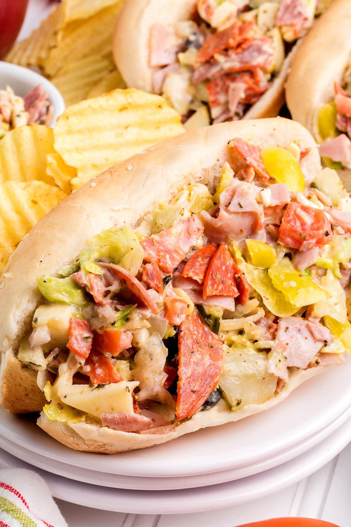 Chopped Italian Grinder Sandwich