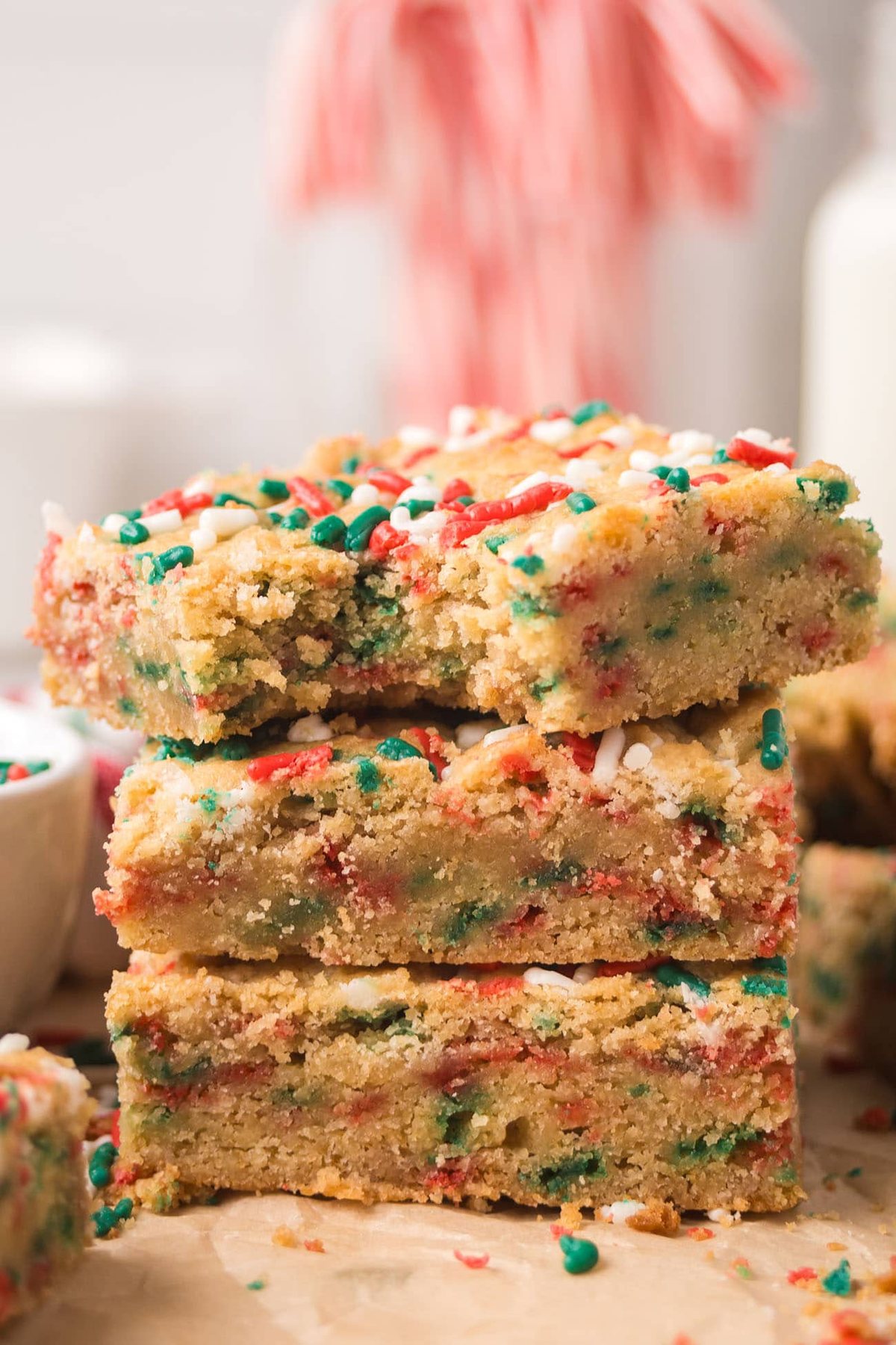 Christmas Blondies