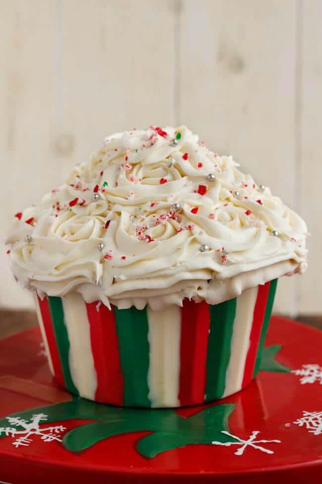 christmas-brunch-giant-christmas-cupcake-photo