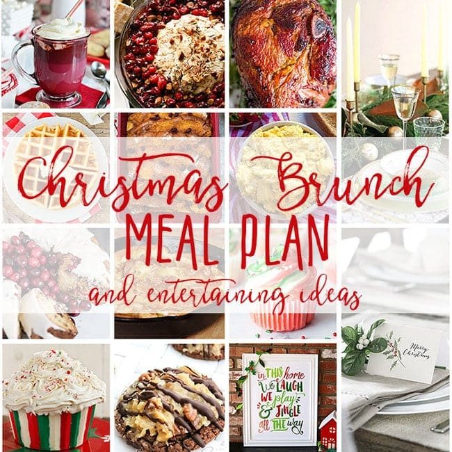 Christmas Brunch Meal Plan & Entertaining Ideas