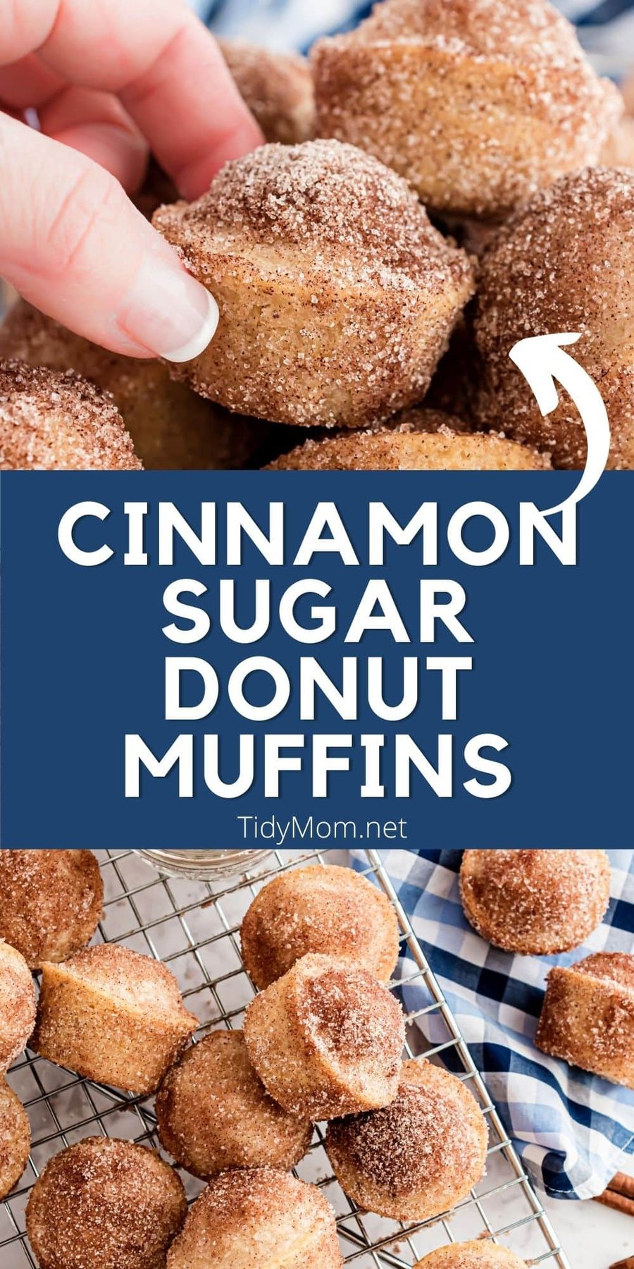 mini muffins photo collage