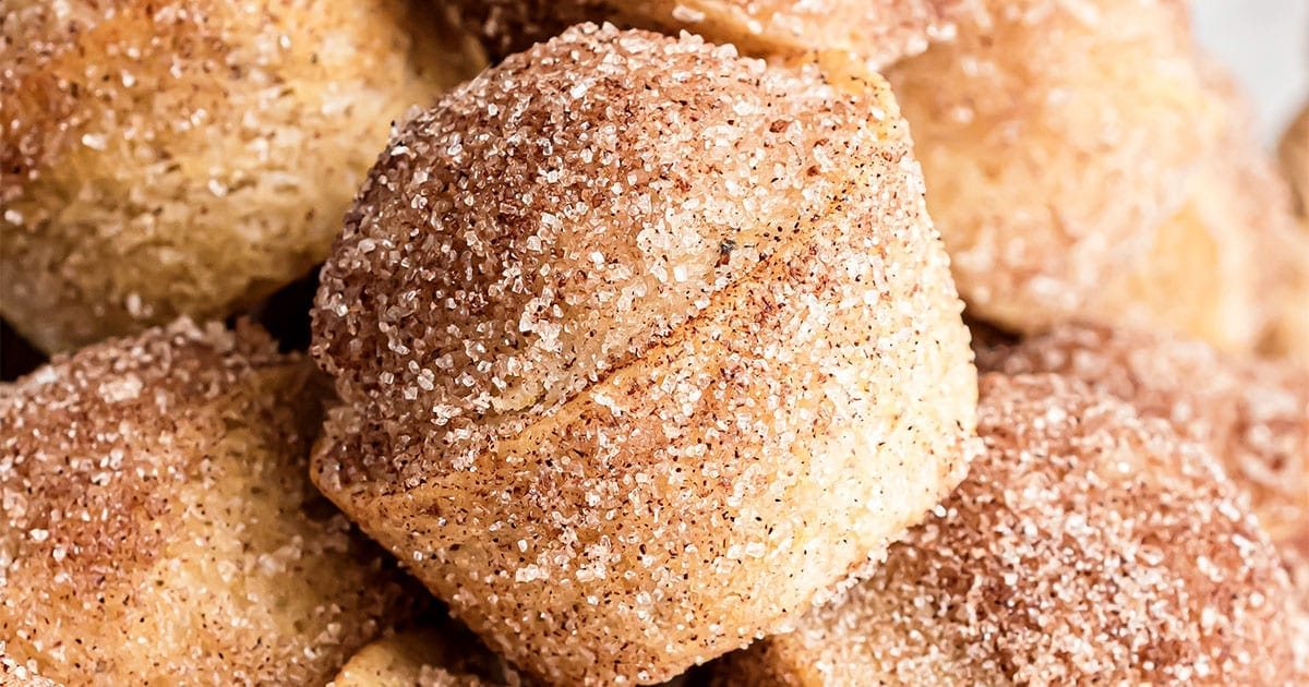 mini muffins piled together