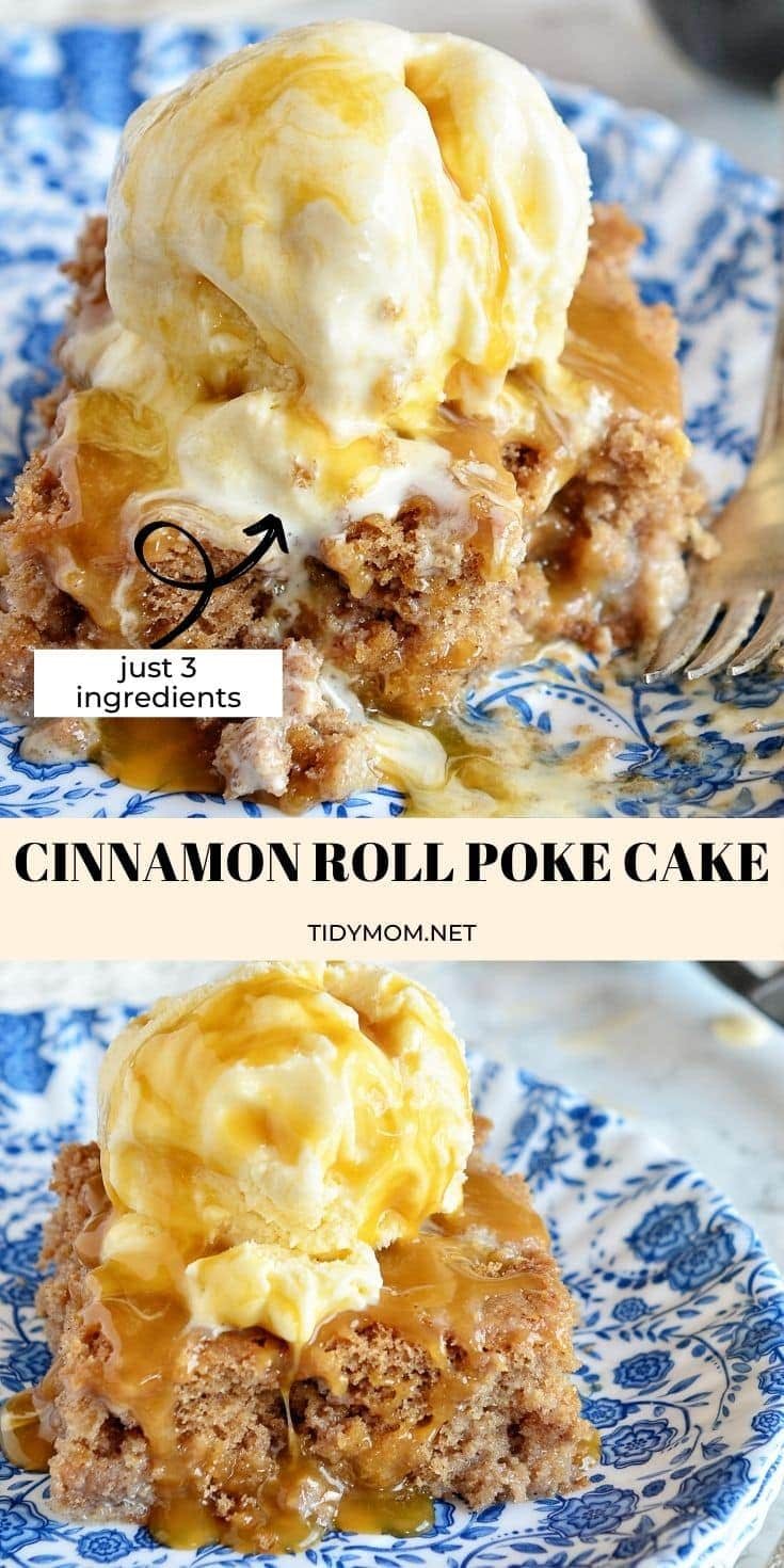 piece of cake with ice cream photo collage