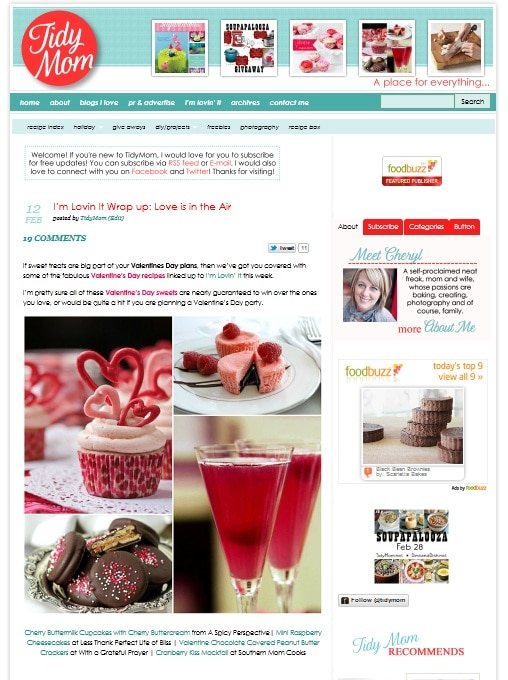 I’m Lovin’ It : Free Blog/Picture Collage Template