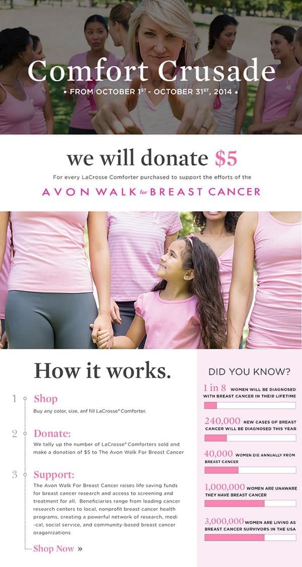 Comfort Crusade & The Company Store $100 Giveaway {ended}