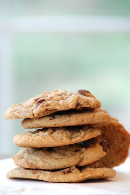 Chunky Peanut, Chocolate and Cinnamon Cookies