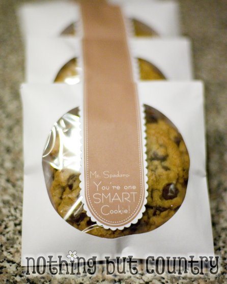 CD Sleeve Cookie Bag