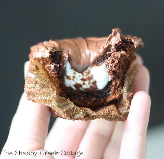 Marshmallow Center Cupcakes
