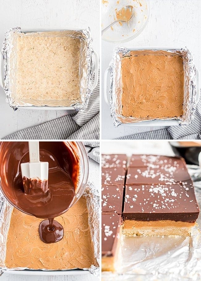how to make Homemade Tagalongs photo collage