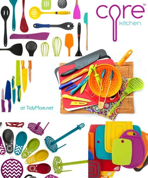 Core Kitchen Tools where function meets design. The modern colors and styles will be sure to add touch of cheer to your kitchen. cetcu.com