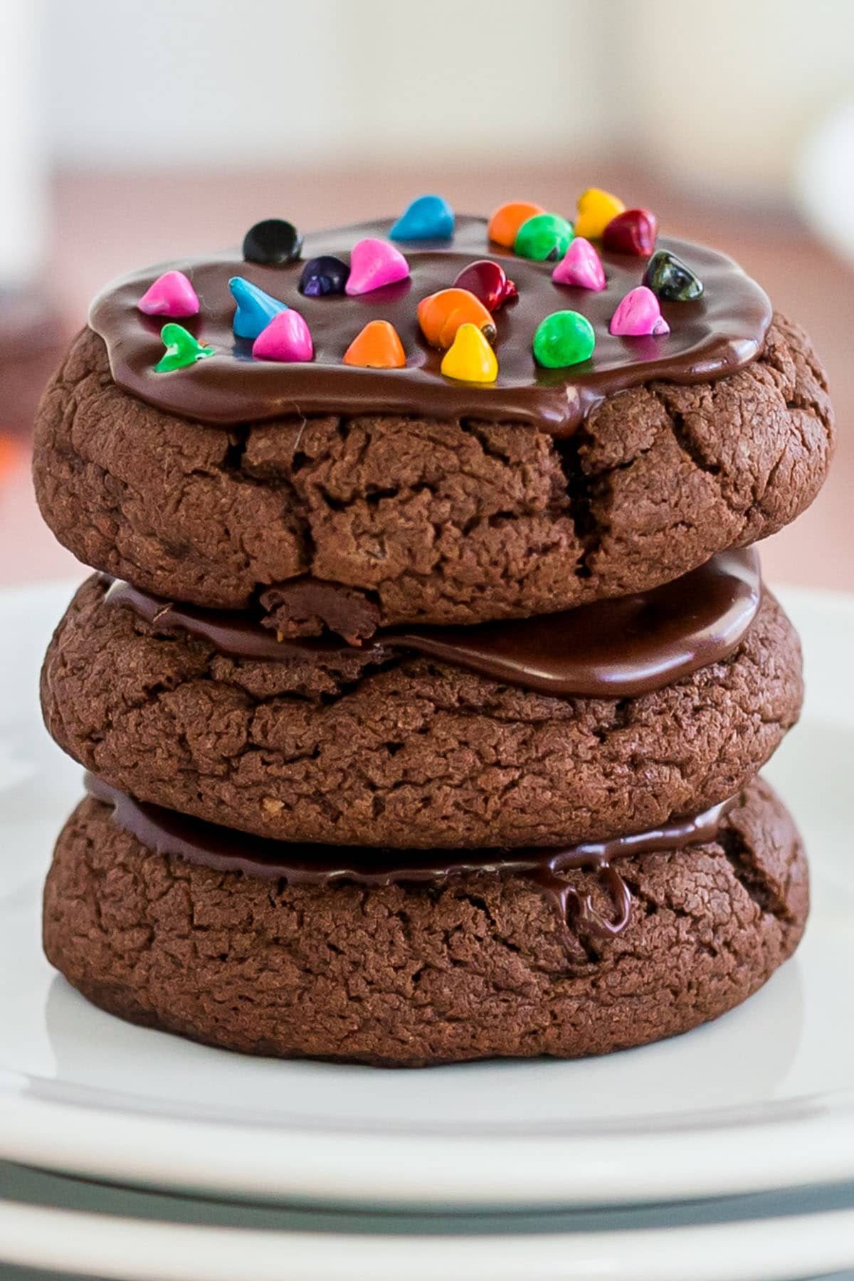 Copycat Cosmic Brownie Cookies (With Cake Mix)