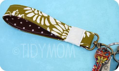 Fabulous Fabric Key Chain!