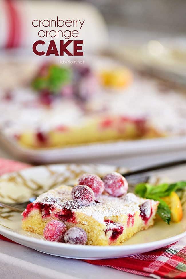 Cranberry Orange Cake {VIDEO}