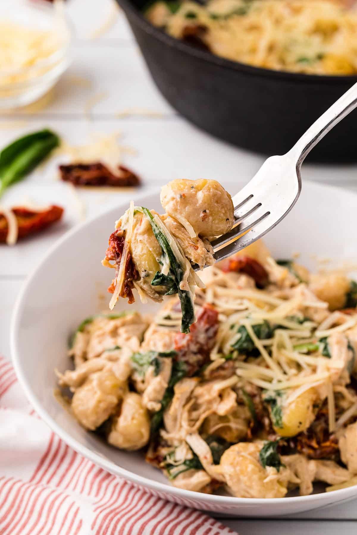 Creamy Chicken Gnocchi With Sun-Dried Tomato