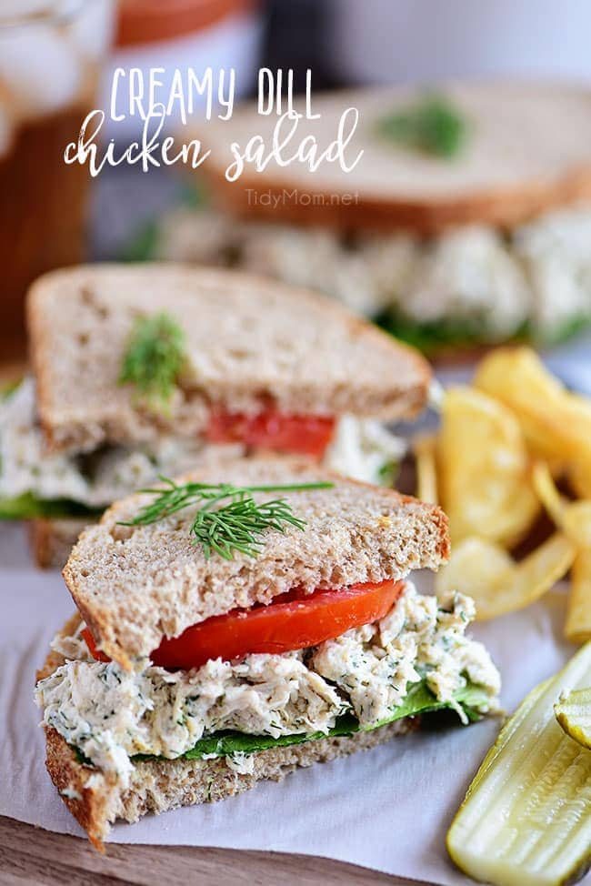 Creamy Dill Chicken Salad