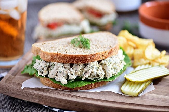 Creamy Dill Chicken Salad recipe at cetcu.com
