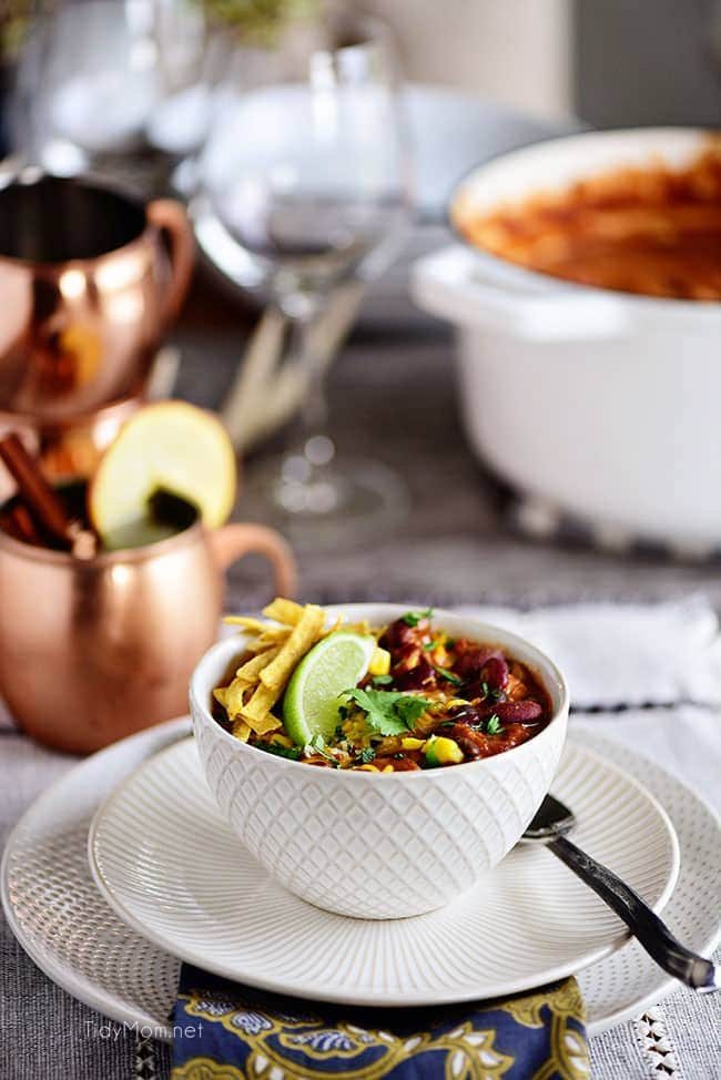 Creamy Taco Chili {VIDEO}
