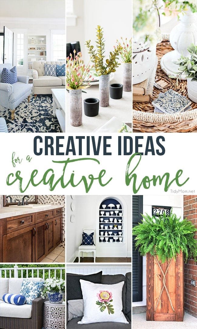Creative Ideas for a Creative Home